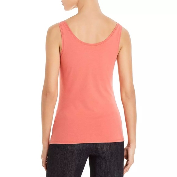 Nick+Zoe Women’s Peach Beige Scoop Neck Shell Cami Tank Top Size Small - Picture 2 of 9